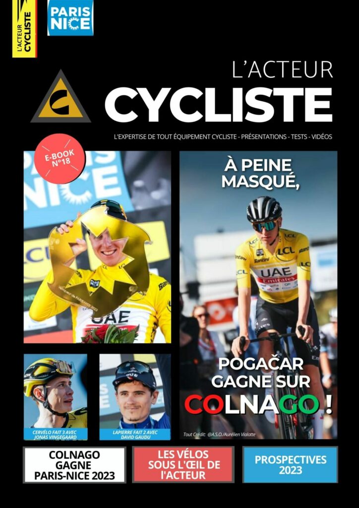 E-BOOK N°18 PARIS-NICE 2023 - L'ACTEUR CYCLISTE