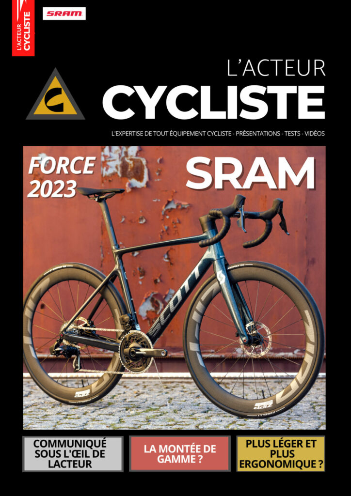 communiqués de presse cycliste SRAM FORCE AXS 2023