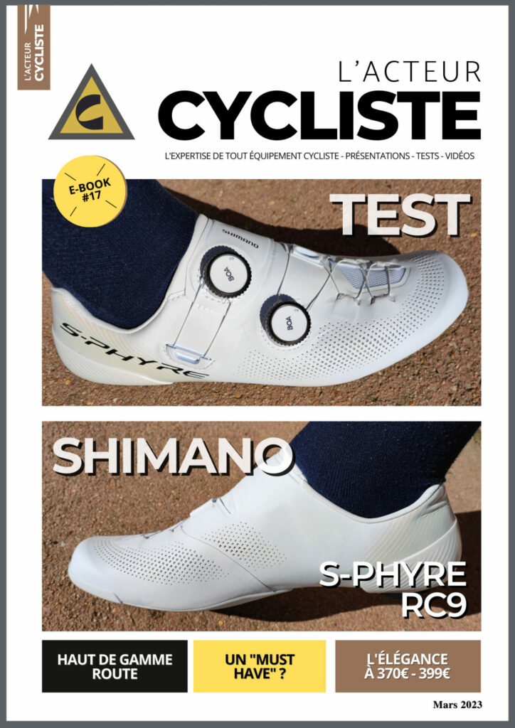 E-BOOK N°17 TEST CHAUSSURES SHIMANO S-PHYRE RC903