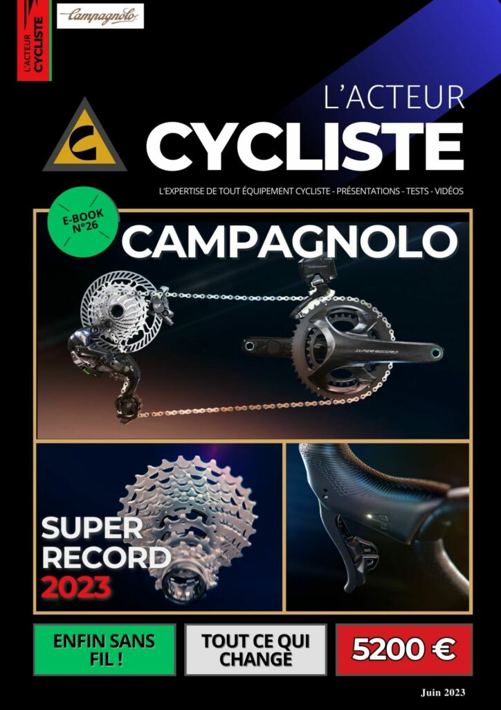 communiqués de presse cycliste E-BOOK CAMPAGNOLO SUPER RECORD WIRELESS