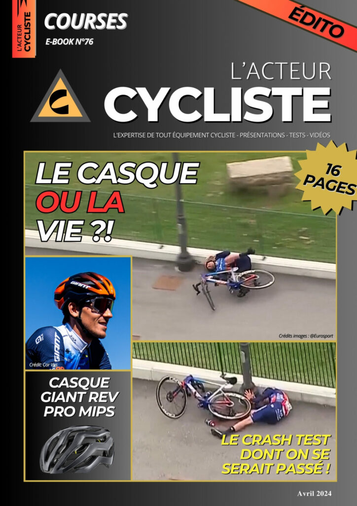 Tests matériels cyclistes professionnels