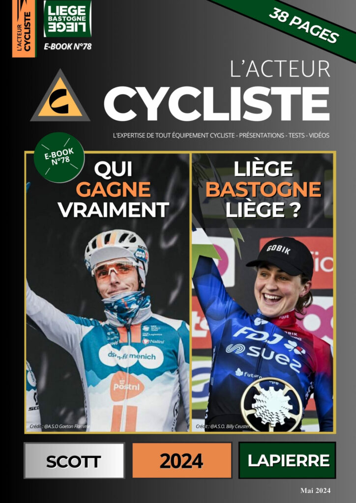 Tests matériels cyclistes professionnels LIEGE BASTOGNE LIEGE