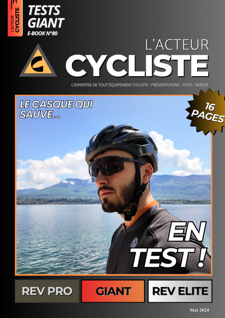 tests cyclistes : TEST CASQUE GIANT PRO