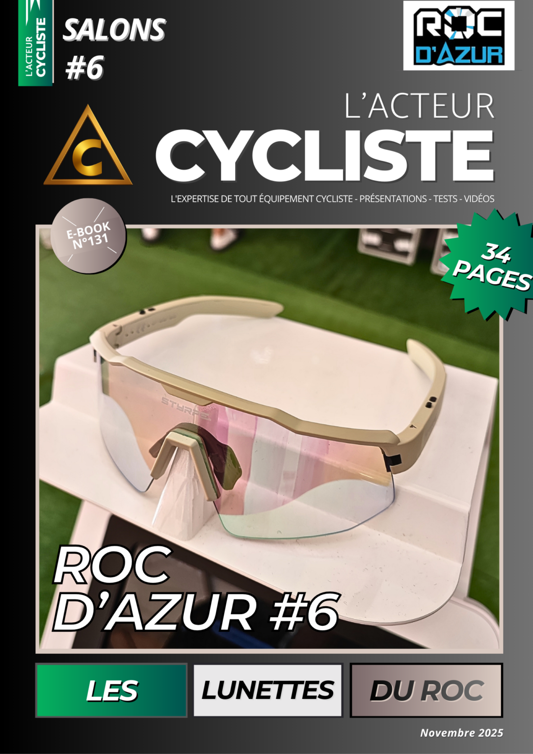 LUNETTES VÉLO DU ROC