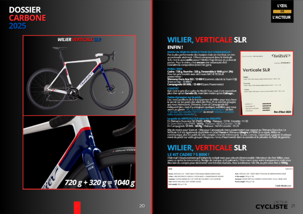 FIBRES CARBONE WILIER
