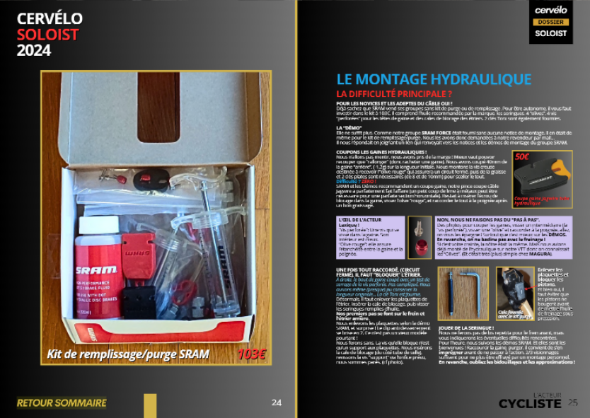 cervelo soloist montage 2024