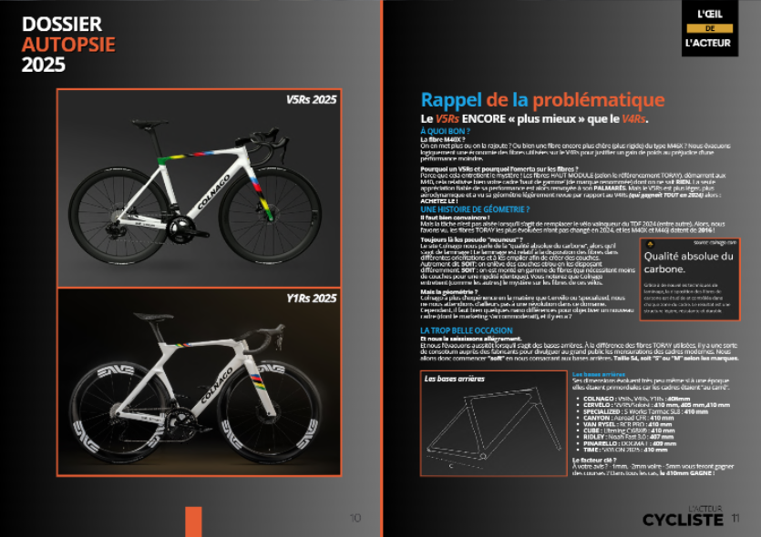 v5rs colnago fibres carbone