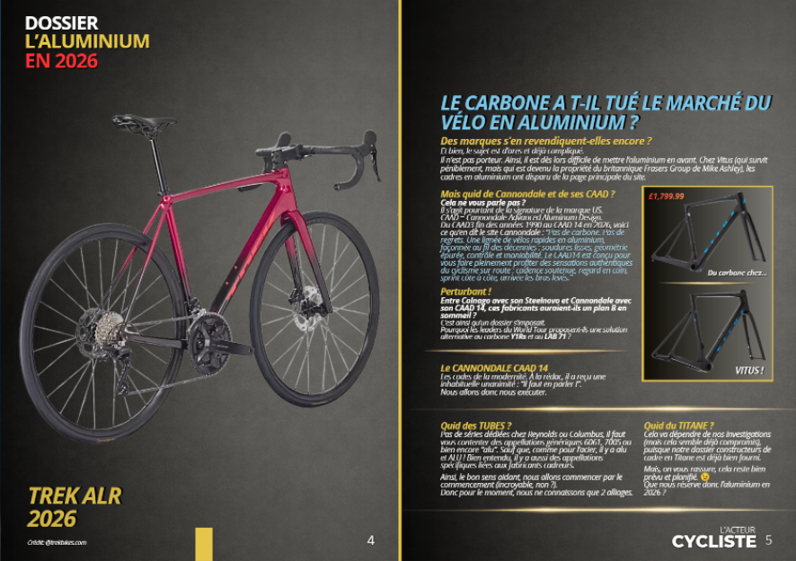 VELO ALUMINIUM 2026 