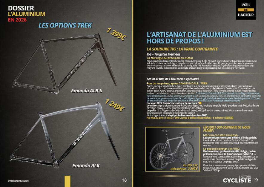 VELO ALUMINIUM 2026