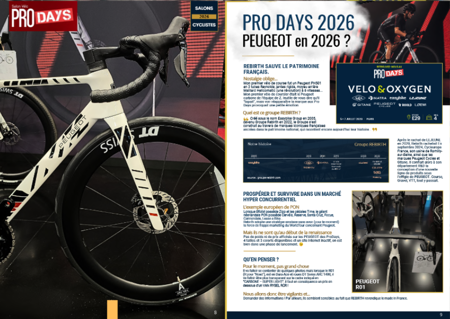 PRODAYS 2026 PEUGEOT CYCLES