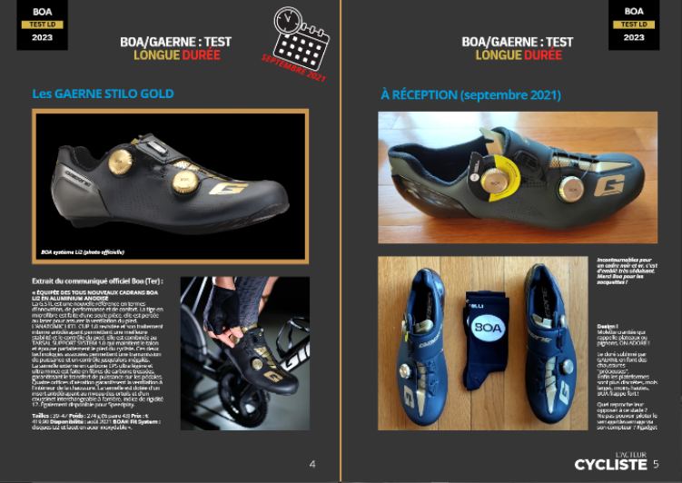 TEST GAERNE STILO BOA LI2