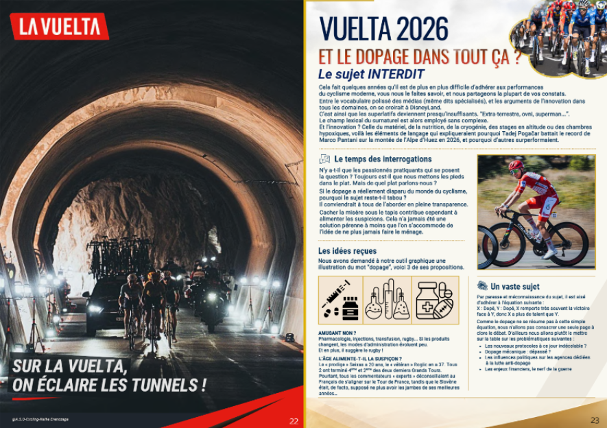 VUELTA 2026 DOPAGE
