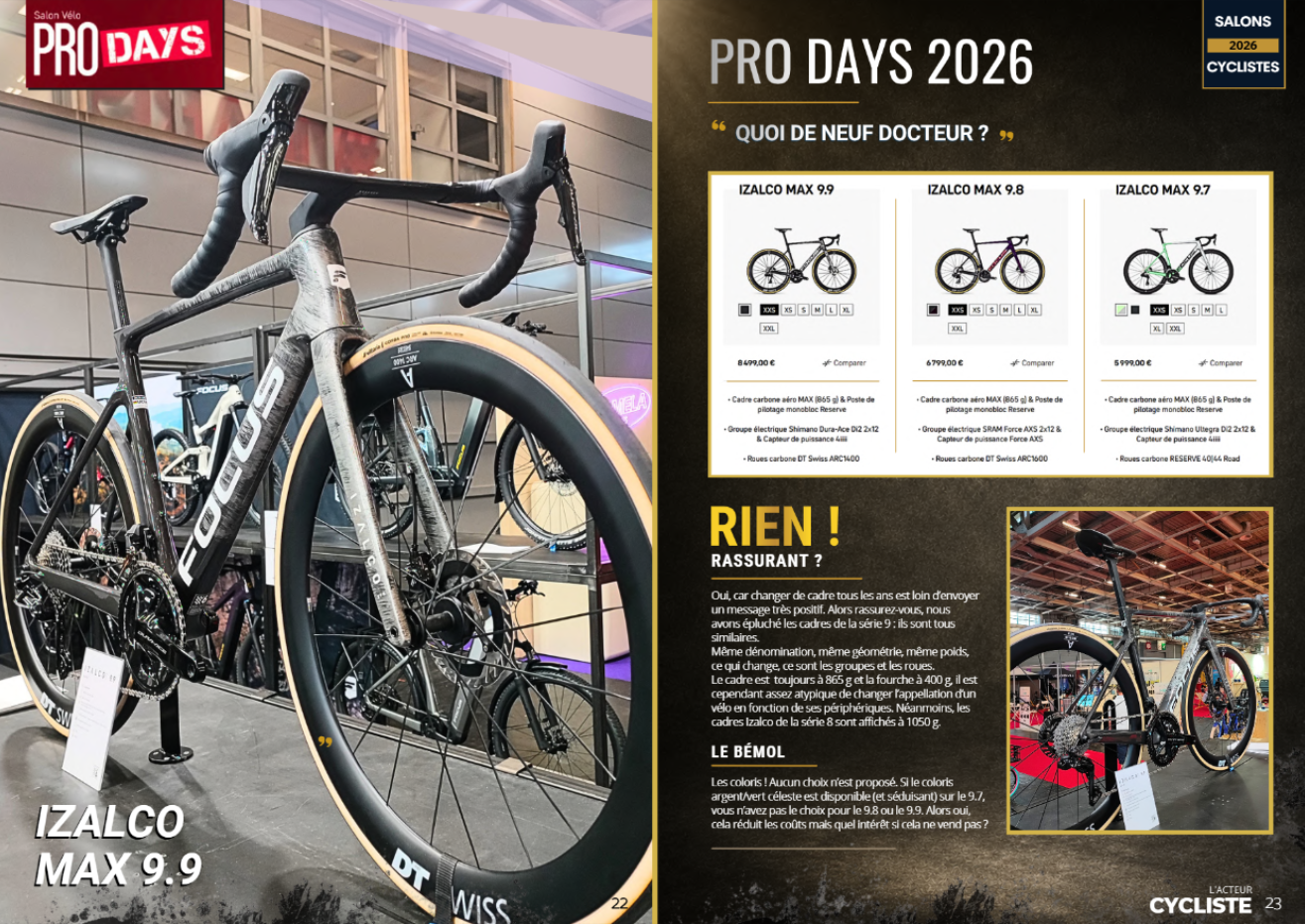 pro days 2026 FOCUS IZALCO MAX